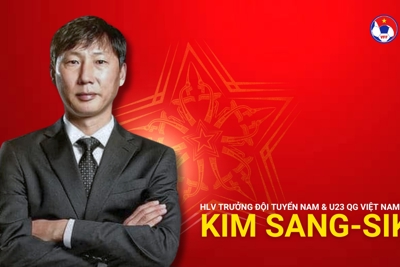 HLV Kim Sang-sik chính thức dẫn dắt U23 và tuyển Việt Nam