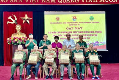 Huyện Thanh Trì tri ân cựu chiến binh tham gia Chiến dịch Điện Biên Phủ