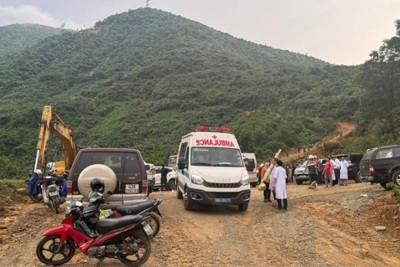 Hà Tĩnh: sạt lở đất, ba công nhân thi công đường dây 500kV tử vong