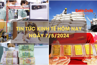 Tin tức kinh tế ngày 7/5/2024: giá gạo xuất khẩu sang Philippines cao nhất 4 năm qua