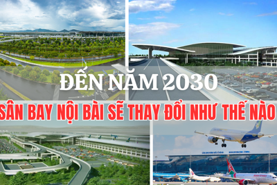 Đến năm 2030, sân bay Nội Bài sẽ thay đổi như thế nào? 