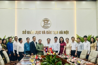 Hà Nội tăng cường hợp tác giáo dục với tỉnh Champasak (CHDCND Lào)