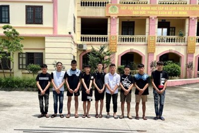 Thái Bình: 25 bị can bị khởi tố về tội gây rối trật tự công cộng