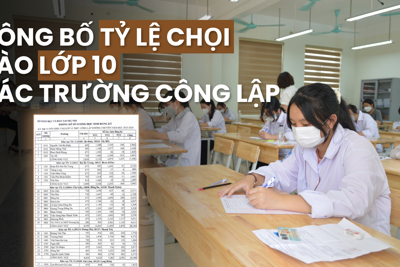 Chi tiết tỷ lệ chọi thi vào lớp 10 công lập tại Hà Nội năm 2024