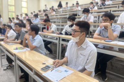 Hơn chục nghìn thí sinh thi đánh giá năng lực Trường ĐH Sư phạm Hà Nội