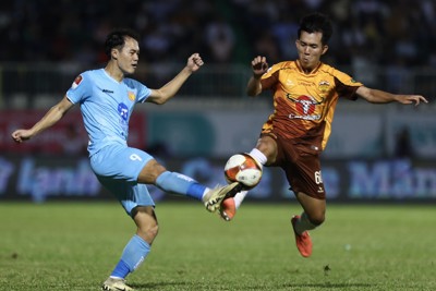 Vòng 18 V-League 2023/2024: HAGL cầm hoà Nam Định, Hà Nội FC đánh rơi chiến thắng