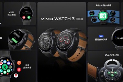 Vivo Watch 3 ECG chính thức ra mắt