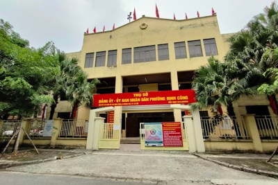 Hà Nội: Chủ tịch UBND phường Định Công bị đề xuất “tạm dừng điều hành”