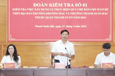 Quận Thanh Xuân thực hiện tốt dân chủ ở cơ sở, nhiều cách làm sáng tạo