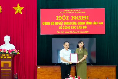 Lào Cai có tân Phó Giám đốc Sở Khoa học và Công nghệ