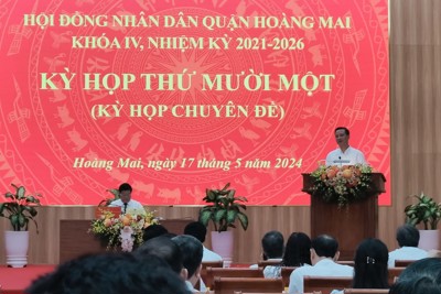 Quận Hoàng Mai tăng 200 tỷ đồng cho các dự án đầu tư công trung hạn