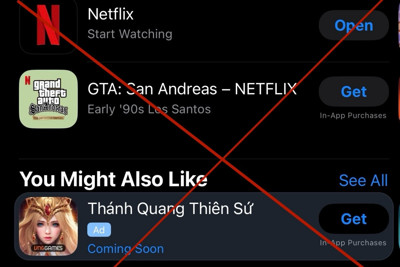 Netflix dừng phát hành game trái phép tại Việt Nam