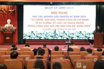 Hà Nội: học Bác đã trở thành việc làm thường xuyên, nền nếp, tự giác