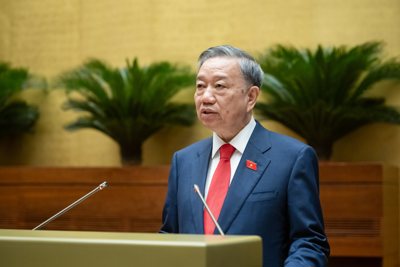 Đại tướng Tô Lâm được Quốc hội khóa XV bầu giữ chức Chủ tịch nước