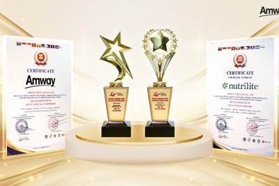 Amway được vinh danh tại Asean Award 2024