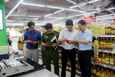 Huyện Đan Phượng: ngăn nguy cơ mất an toàn thực phẩm