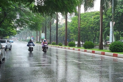 Dự báo thời tiết ngày 24/5/2024: Hà Nội có mưa rào và dông, gió nhẹ