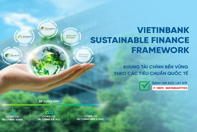 VietinBank công bố Khung tài chính Bền vững