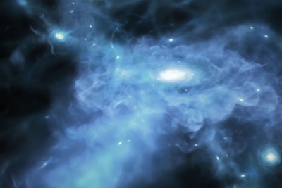Lần đầu phát hiện “sự ra đời” của bộ ba thiên hà cổ nhất vũ trụ