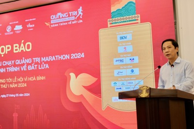 Khởi động Giải chạy gây quỹ từ thiện Quảng Trị Marathon 2024-Hành trình về Đất lửa