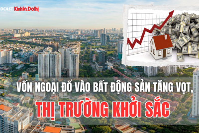 Vốn ngoại đổ vào bất động sản tăng vọt, thị trường khởi sắc