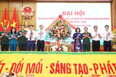 Quận Ba Đình biểu dương các tập thể, cá nhân phong trào thi đua quyết thắng