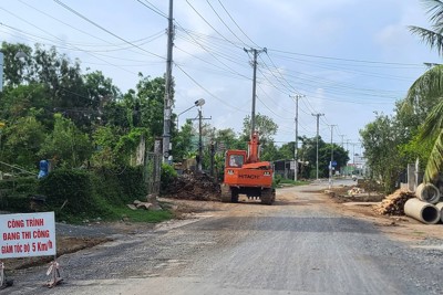 Bạc Liêu: xử phạt hàng trăm triệu đồng với nhà thầu chậm tiến độ dự án