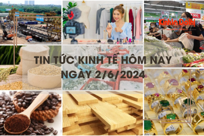 Tin tức kinh tế ngày 2/6/2024: giải ngân vốn đầu tư công gần 27% kế hoạch