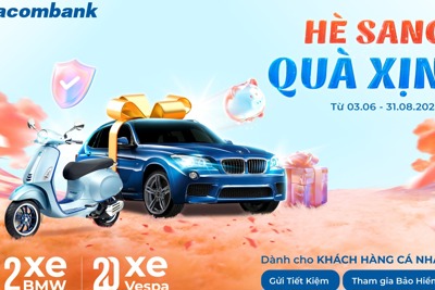 Hè này cơ hội trúng 2 xe BMW cao cấp cùng nhiều giải thưởng giá trị