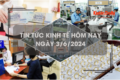 Tin tức kinh tế ngày 3/6/2024: lãi suất liên ngân hàng bất ngờ lao dốc