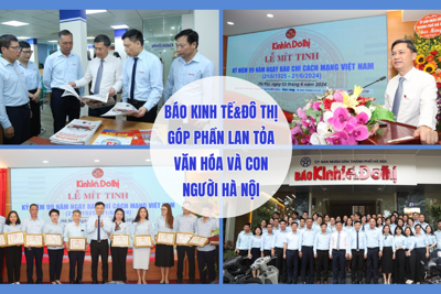 Báo Kinh tế&Đô thị góp phần lan tỏa văn hóa và con người Hà Nội