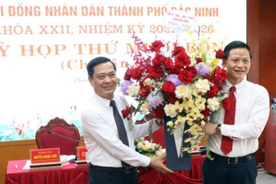 Uỷ ban nhân dân thành phố Bắc Ninh có tân Chủ tịch