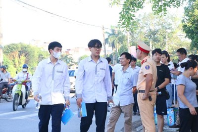 Nam Định: 21.944 thí sinh dự thi tốt nghiệp THPT năm 2024