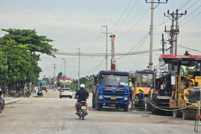 Hải Dương: vướng mắc trong giải phóng mặt bằng đường tỉnh 390