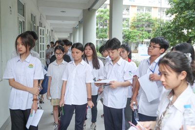 Hà Nội: 459 thí sinh vắng mặt trong bài thi môn ngoại ngữ 