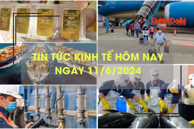 Tin tức kinh tế ngày 11/6/2024: tăng chuyến bay đêm, giá vé máy bay giảm nhiệt