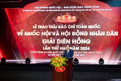 Giải Diên Hồng lần thứ ba được trao vào tháng 1/2025