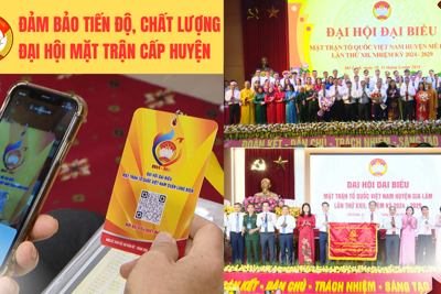 Hà Nội tổ chức thành công Đại hội Mặt trận cấp huyện