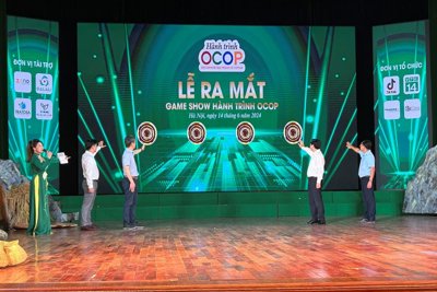 Ra mắt gameshow truyền hình “Hành trình OCOP”