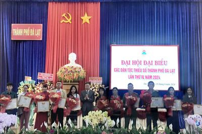 Đại hội đại biểu các dân tộc thiểu số thành phố Đà Lạt lần thứ IV