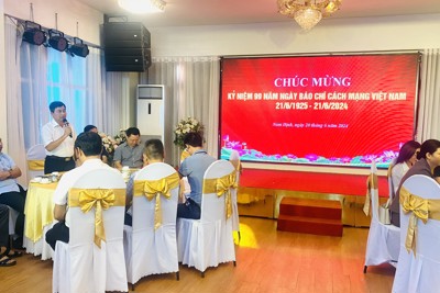 Nam Định tổ chức gặp mặt các cơ quan báo chí trên địa bàn