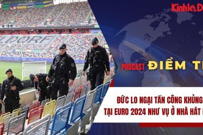 Đức lo ngại tấn công khủng bố tại EURO 2024 giống vụ ở nhà hát Nga