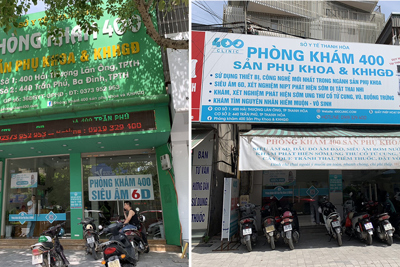 Thanh Hóa: xử phạt phòng khám 400 vì kinh doanh hàng nhập lậu