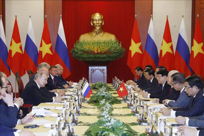 Nội dung hội đàm giữa Tổng Bí thư Nguyễn Phú Trọng và Tổng thống Nga Putin