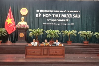 HĐND TP Hồ Chí Minh thông qua nhiều nghị quyết quan trọng