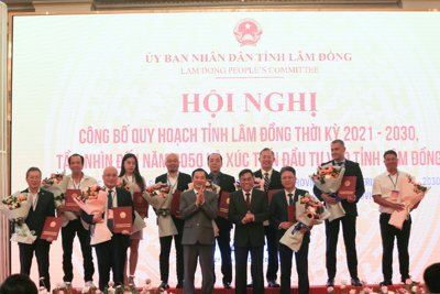 Công bố quy hoạch tỉnh Lâm Đồng thời kỳ 2021-2030 và xúc tiến đầu tư