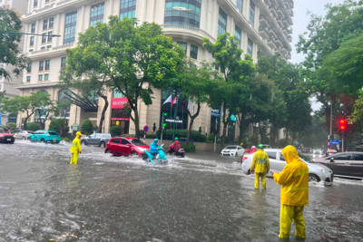 Hà Nội và nhiều nơi sẽ mưa to đến rất to liên miên 3 ngày tới