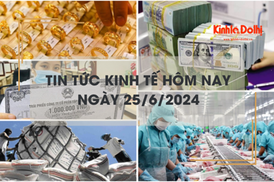 Tin tức kinh tế ngày 25/6/2024: giá USD tự do vọt tăng, sát ngưỡng 26.000 đồng