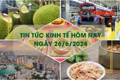 Tin tức kinh tế ngày 26/6/2024: Kinh tế Hà Nội phục hồi rõ nét