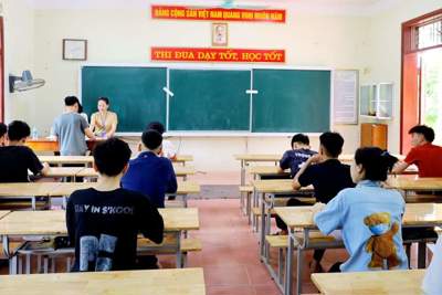 Nghệ An: gần 37.000 thí sinh bước vào kỳ thi tốt nghiệp THPT năm 2024